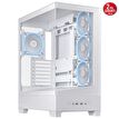 ASUS A31 PLUS TG ARGB Tempered Glass ATX Beyaz Kasa 