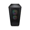 Cougar MX430 Mesh RGB Mid Tower Kasa PSU Yok