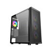 FSP CMT391M Rainbow RGB Mid Tower Kasa PSU YOK