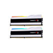GSKILL Trident Z5 Beyaz RGB 64GB (2x32) 6400MHz CL32 DDR5 Masaüstü Bilgisayar RAM