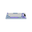 Hawk Gaming HK255 Membrane LCD RGB Kablosuz Mavi Mor Gaming Klavye