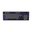 Hawk Gaming HK258 Membrane LCD RGB Kablosuz Gri Mor Gaming Klavye