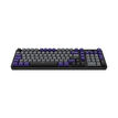 Hawk Gaming HK258 Membrane LCD RGB Kablosuz Gri Mor Gaming Klavye