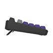 Hawk Gaming HK258 Membrane LCD RGB Kablosuz Gri Mor Gaming Klavye
