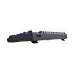 Hawk Gaming HK258 Membrane LCD RGB Kablosuz Gri Mor Gaming Klavye