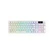 Hawk Gaming HK258 Membrane LCD RGB Kablosuz Beyaz Gaming Klavye