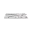Hawk Gaming HK258 Membrane LCD RGB Kablosuz Beyaz Gaming Klavye