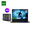 ERAZER Beast 16 X1 MD62733 Intel Ultra 9 275HX 32GB RAM 2TB SSD RTX5080 16" 300Hz QHD+ W11H Oyuncu Laptop