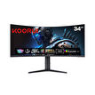Koorui 34" 34E6UC 165Hz 1ms VA WQHD Curved Gaming Monitör