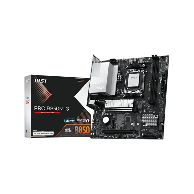 MSI PRO B850M-G AM5 DDR5 Micro ATX Anakart