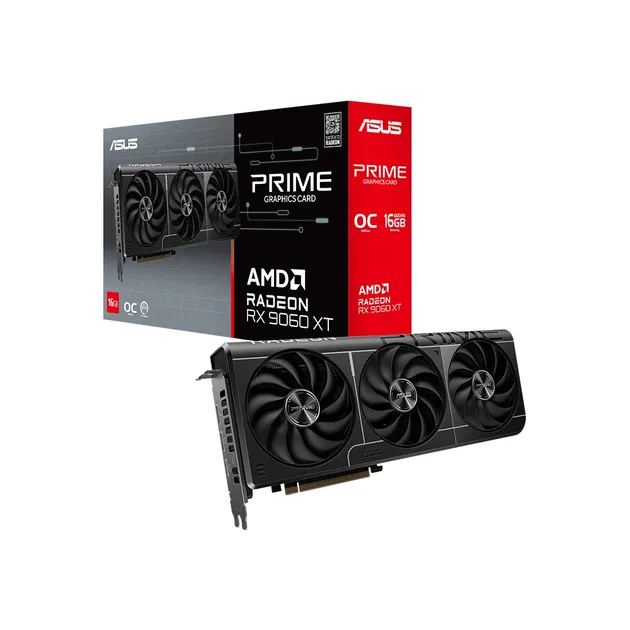 ASUS PRIME Radeon RX9060XT OC 16GB GDDR6