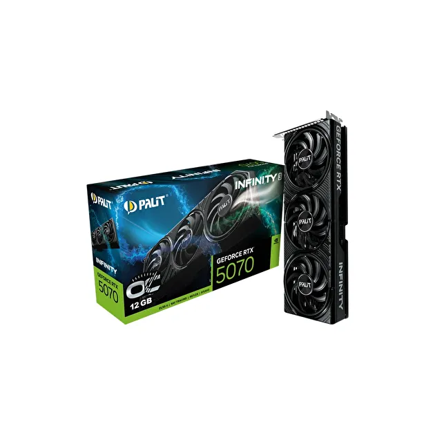 Palit RTX5070 INFINITY 3 OC 12GB 192Bit GDDR7 Ekran Kartı