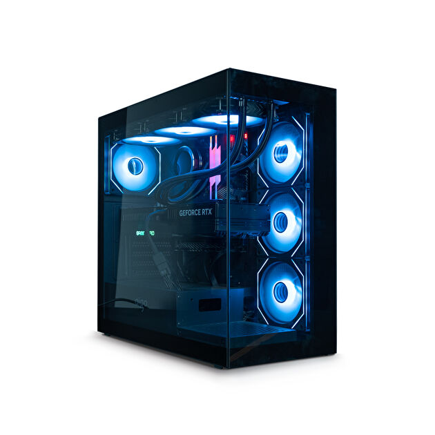AIGO DS900 Siyah 1000W 80+ Bronze ARGB Mid Tower Kasa