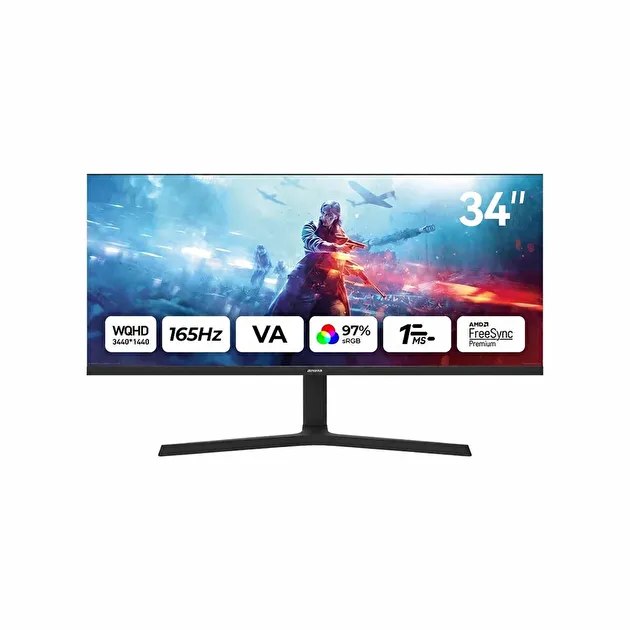 AIWA MP3424-Y 34" 165Hz 1ms UWQHD Gaming Monitör