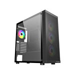 FSP CMT391M Rainbow RGB Mid Tower Kasa PSU YOK