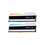 GSKILL Trident Z5 Beyaz RGB 64GB (2x32) 6400MHz CL32 DDR5 Masaüstü Bilgisayar RAM