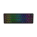 Hawk Gaming HK251 Membrane RGB Kablosuz Siyah Gaming Klavye
