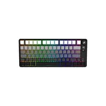 Hawk Gaming HK255 Membrane LCD RGB Kablosuz Siyah/Gradyan Gaming Klavye