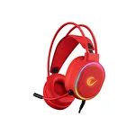 Rampage ROGUE Kırmızı RGB Gaming Kulaklık