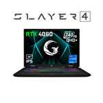 Game Garaj Slayer4 7-4060 Intel Core i7-14700HX RTX4060 16" QHD+ FreeDos 240Hz Stüdyo Laptop