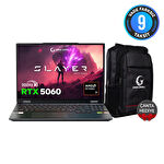 Game Garaj Slayer SR7T-5060 AMD Ryzen 7 255 16GB RAM 1TB SSD RTX5060 15.3" 300Hz QHD+ FreeDos Oyuncu Laptop