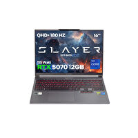 Game Garaj Slayer X9T-5070 V2.12 I9-14900HX RTX5070 12GB 16" 180Hz QHD+ FreeDos Oyuncu Laptop