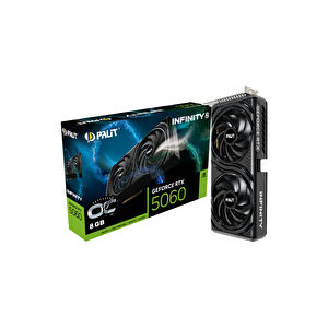 Palit RTX5060 INFINITY 2 OC 8GB 128Bit GDDR7 NVIDIA DLSS 4 Ekran Kartı