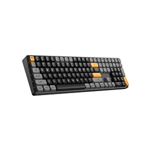 AIGO A108 Brown Sugar İngilizce Q Mekanik Klavye Blue Switch Oyuncu Klavyesi