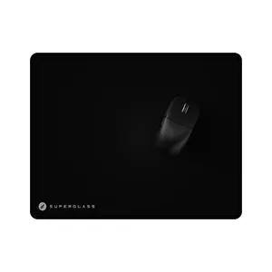 Hawk Gaming HS20 SuperGlass Temperli Cam Siyah Mousepad