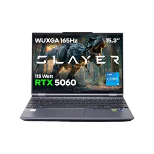 Game Garaj Slayer X5T2-5060 Intel Core i5 14450HX RTX5060 15.3" 165Hz WUXGA FreeDos Oyuncu Laptop