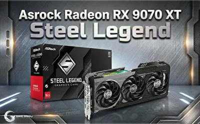 Asrock Radeon RX 9070 XT Steel Legend