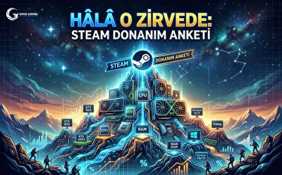 Hala O Zirvede: Steam Donanım Anketi