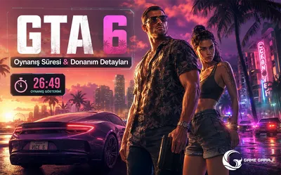GTA 6 Oynanış Gösterimi: 26 Dakika ve PS5 Oyun İçi Görüntü