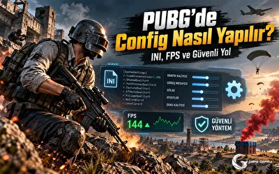 PUBG’de Config Nasıl Yapılır? INI, FPS ve Güvenli Yol