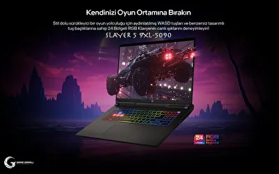 Game Garaj Slayer5 9XL-5090 İnceleme: Hayalinizdeki Gaming Laptop