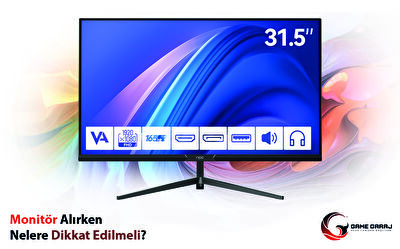 Monitör Alırken Nelere Dikkat Edilmeli?
