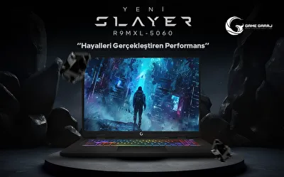 GameGaraj’dan Yeni Oyuncu Notebook: Slayer R9M‑XL 5060