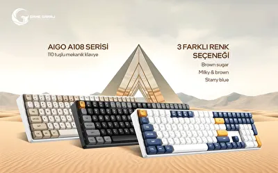 Aigo A108 Mekanik Klavye İnceleme