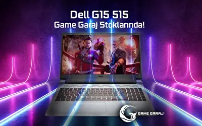 Dell G15 515 Game Garaj Stoklarında