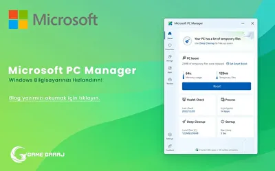 Microsoft PC Manager: Windows Bilgisayarınızı Hızlandırın