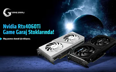 Nvidia Rtx4060Ti Game Garaj Stoklarında