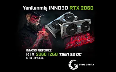 Yenilenmiş Rtx 2060 INNO3D ile Son Kullanıcı Karşısına Çıkıyor