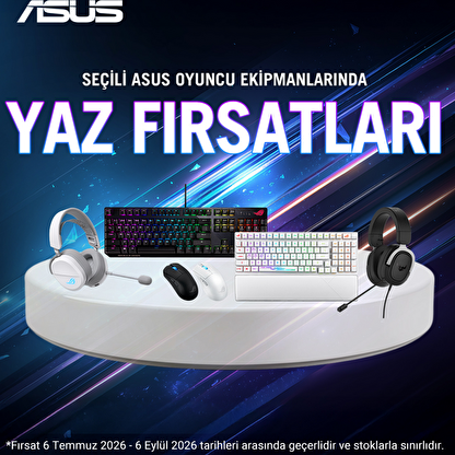 ASUS Yaz Fırsatları