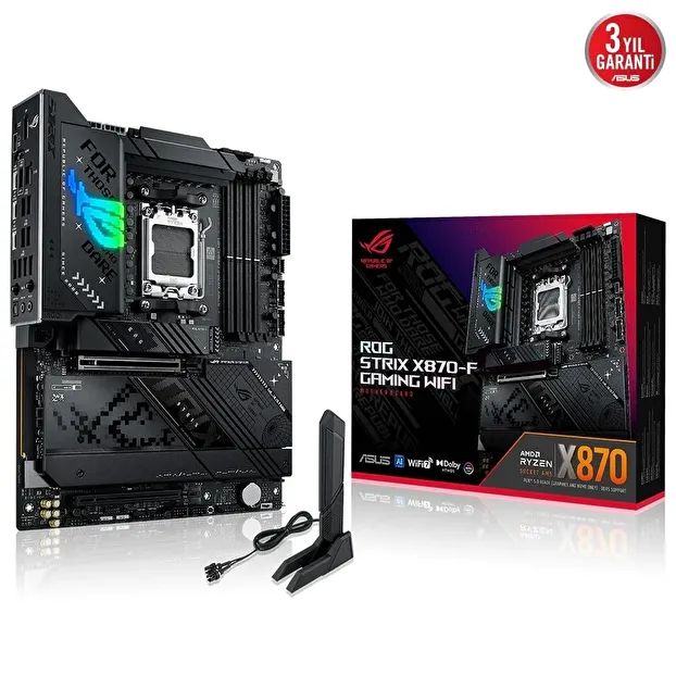 ASUS ROG STRIX X870-F GAMING WIFI AM5 DDR5 ATX Anakart