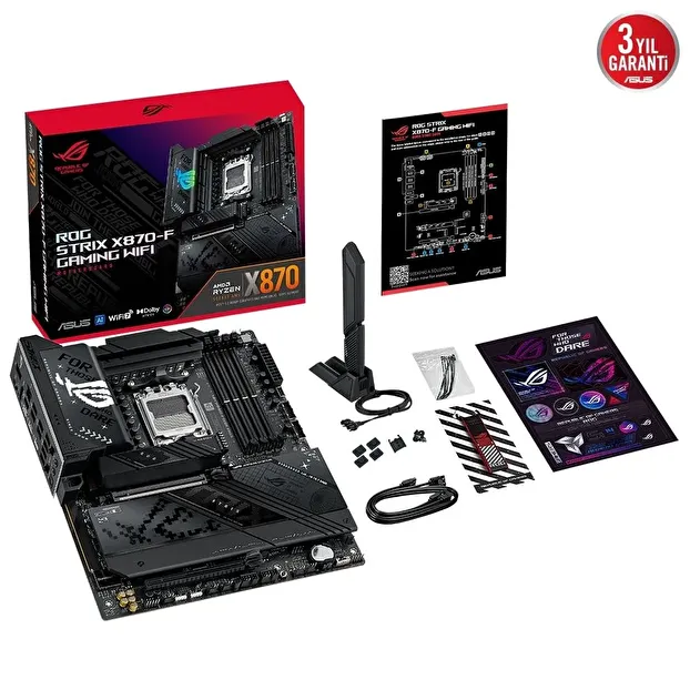 ASUS ROG STRIX X870-F GAMING WIFI AM5 DDR5 ATX Anakart