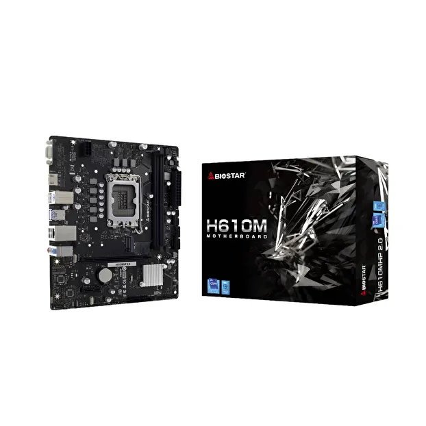 Biostar H610MHP 2.0 DDR4 AM4 Micro ATX Anakart