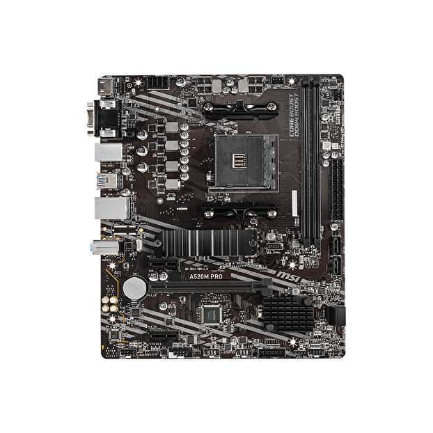 MSI A520M PRO AM4 DDR4 Micro ATX Anakart