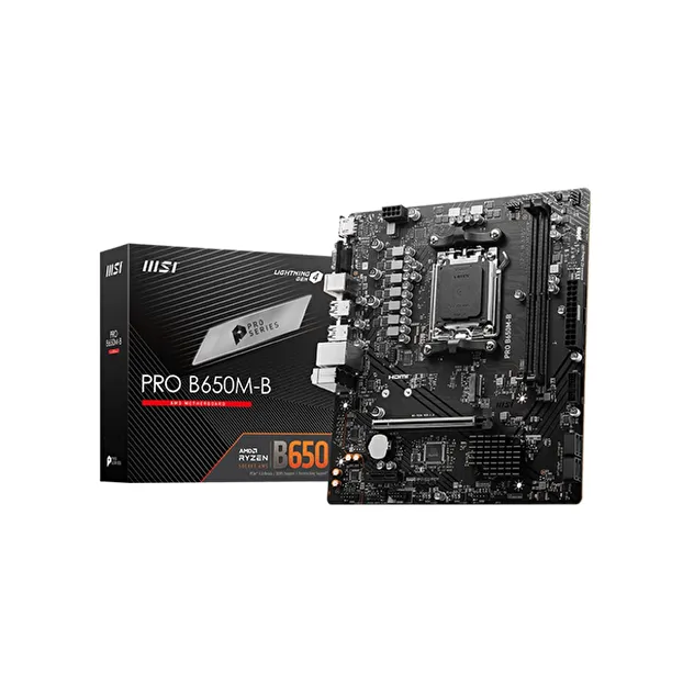 MSI PRO B650M-B DDR5 AM5 DDR5 Micro ATX Anakart