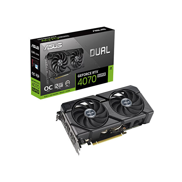 ASUS Dual RTX4070S O12G Evo Super OC 12GB GDDR6X 192bit Ekran Kartı 