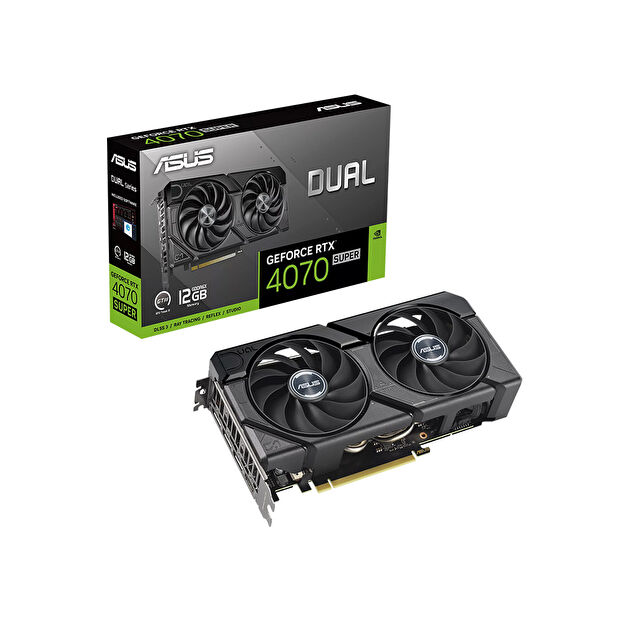 ASUS Dual RTX4070S 12G Evo Super 12GB GDDR6X 192bit Ekran Kartı